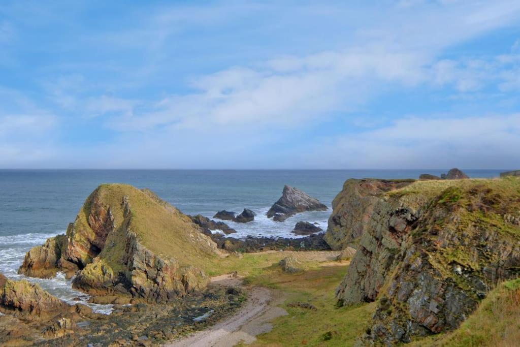 Cliff Top Cottage With Sea Views Portknockie Buitenkant foto